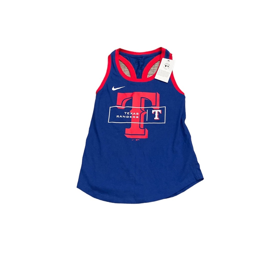 Texas Rangers Nike Women’s Logo Tank Top Shirt XS